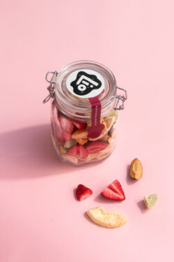 Lio stekleni kozarec 1l